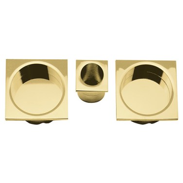 Kit Corredera Cuadrado de Paso 7630 Dorado Brillo