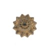 Clavos decoración - Tachuela Roseta Flor Ø25 mm Bronceado