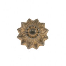 Clavos decoración - Tachuela Roseta Flor Ø25 mm Bronceado