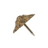 Clavos decoración - Tachuela Roseta Flor Ø25 mm Bronceado