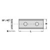 Consumibles para herramientas - Cuchilla 790 Estándar 2 Cortes 50x12 mm Madera