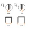 Consumibles para herramientas - Grapa Ligera 80/14 mm Caja 10.000