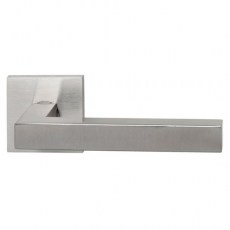 Manivelas con roseta - Juego Manivelas con Roseta Cuadrada 8061C Inox AISI 304