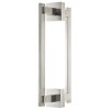 Manillones con roseta - Juego Manillones 8072 350 mm Inox