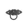 Tirador Anilla Horizontal 80PA 80x30 mm Plata Vieja