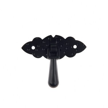 Tirador Péndulo Horizontal 80P 80x30 mm Negro