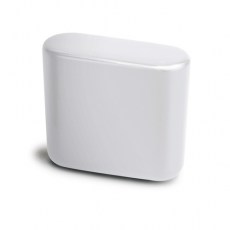 Pomo Mini 8171 34x14 mm Blanco Mate