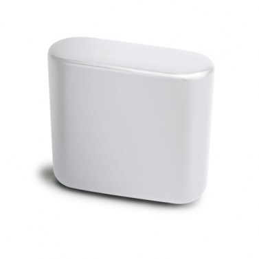 Pomo Mini 8171 34x14 mm Blanco Mate