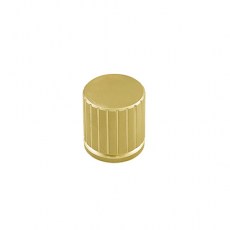 Pomo Grooves 8181 Oro Cepillado