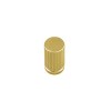 Pomo Grooves 8182 Oro Cepillado