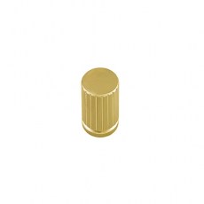 Pomo Grooves 8182 Oro Cepillado
