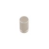 Pomo Grooves 8182 Níquel Cepillado