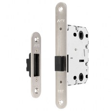 Picaporte Magnético Unificado AYR 819 Níquel Satinado