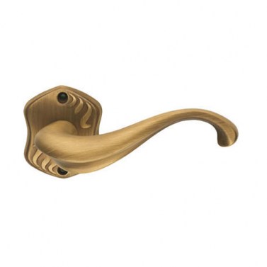 Manivelas con roseta - Juego Manivelas con Roseta Latina Bronce