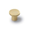 Pomo Disc 834 Ø33 mm Oro Cepillado