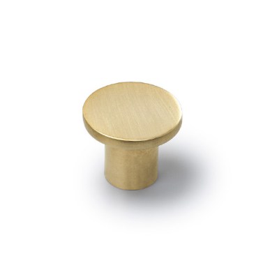 Pomo Disc 834 Ø33 mm Oro Cepillado