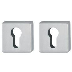 Juego Bocallaves Cuadrados 843KS Aluminio Efecto Inox