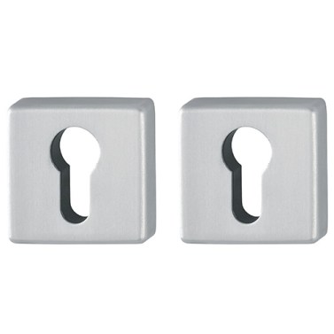 Juego Bocallaves Cuadrados 843KS Aluminio Efecto Inox