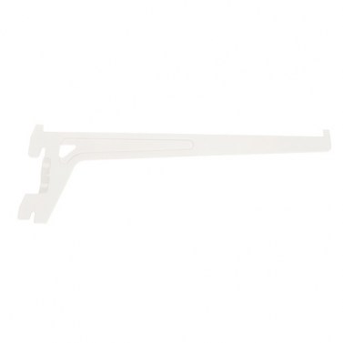 Soportes para baldas - Soporte 8500 400 mm Blanco Blíster 2 uds
