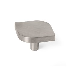 Pomo Aluminio 865 34 mm Níquel Cepillado