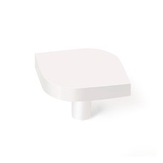 Pomo Aluminio 865 34 mm Blanco Mate