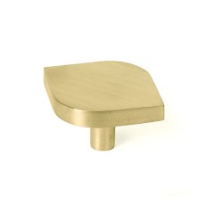 Pomo Aluminio 865 34 mm Dorado Cepillado