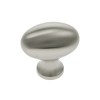 Pomo Metal 8671 Níquel Cepillado