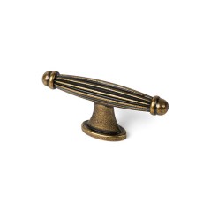 Pomos mueble - Pomo Clásico T 67x12 mm Envejecido