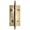 Bisagra Seguridad 905 150x80 mm con Remate Hierro Latonado