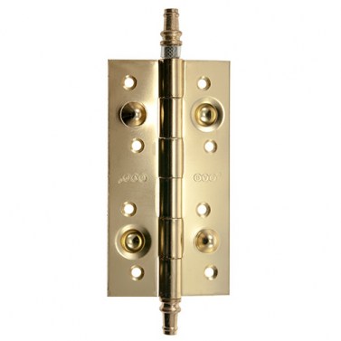 Bisagra Seguridad 905 150x80 mm con Remate Hierro Latonado