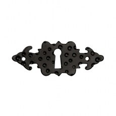 Varios forja - Bocallave Horizontal Gorja 90x35 mm Negro
