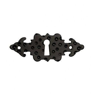 Varios forja - Bocallave Horizontal Gorja 90x35 mm Negro