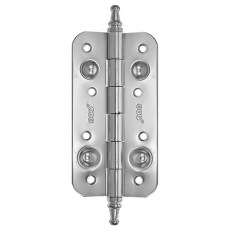 Bisagras de seguridad - Bisagra Seguridad 916 150x80 mm Canto Redondo con Remate Cromo Brillo
