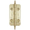 Bisagras de seguridad - Bisagra Seguridad 916 150x80 mm Canto Redondo con Remate Dorado