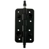 Bisagras de seguridad - Bisagra Seguridad 916 150x80 mm Canto Redondo con Remate Negro