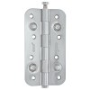 Bisagras de seguridad - Bisagra Seguridad 916S 150x80 mm Canto Redondo Cromo Mate