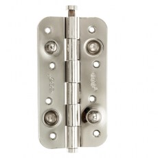 Bisagras de seguridad - Bisagra Seguridad 917 150x80 mm Canto Redondo Níquel Satinado