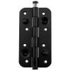 Bisagra Seguridad 917S 150x80 mm Canto Redondo Negro