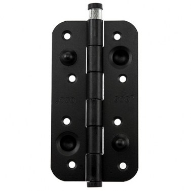 Bisagra Seguridad 917S 150x80 mm Canto Redondo Negro