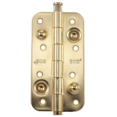 Bisagra Seguridad 917S 150x80 mm Canto Redondo Oro Brillo