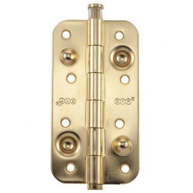 Bisagra Seguridad 917S 150x80 mm Canto Redondo Oro Brillo