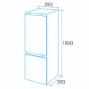 Frigoríficos - EDESA Frigorífico EFC-1834 NF EX 2 Puertas Inox