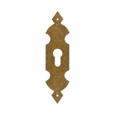 Varios forja - Bocallave Vertical 92 175x45 mm Anticuario