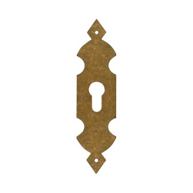 Varios forja - Bocallave Vertical 92 175x45 mm Anticuario