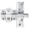 Cerrojo 946LP/80 UVE Llave/Llave B50 Anti-Bumping Níquel
