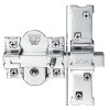 Cerrojo 946RP/80 UVE Llave/Botón B50 Anti-Bumping Níquel