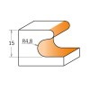 Fresa para Tiradores 955 HW D20 S8