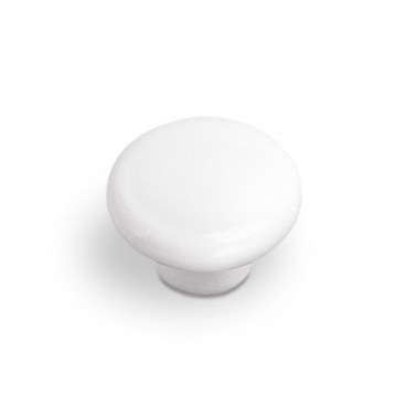 Pomo Porcelana 9652 32 mm Blanco
