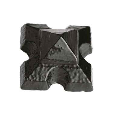 Clavos de forja - Clavo de Roseta 998 21x21 mm Negro