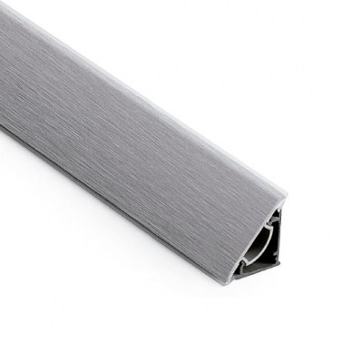 Copete encimera SCILM PVC Aluminio Cepillado 4 metros